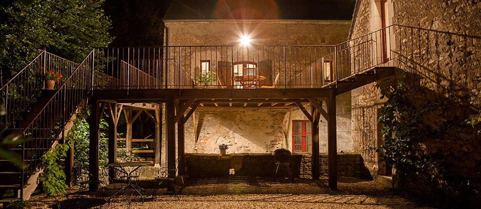 La terrasse le soir