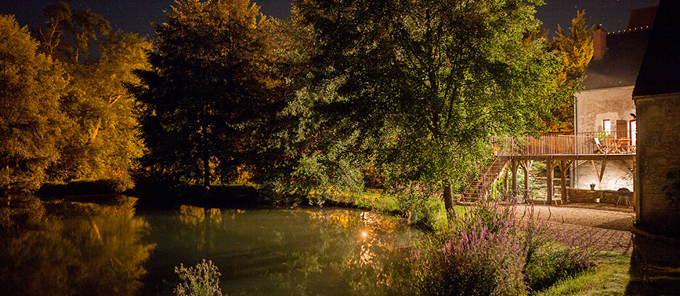 Le lac de nuit